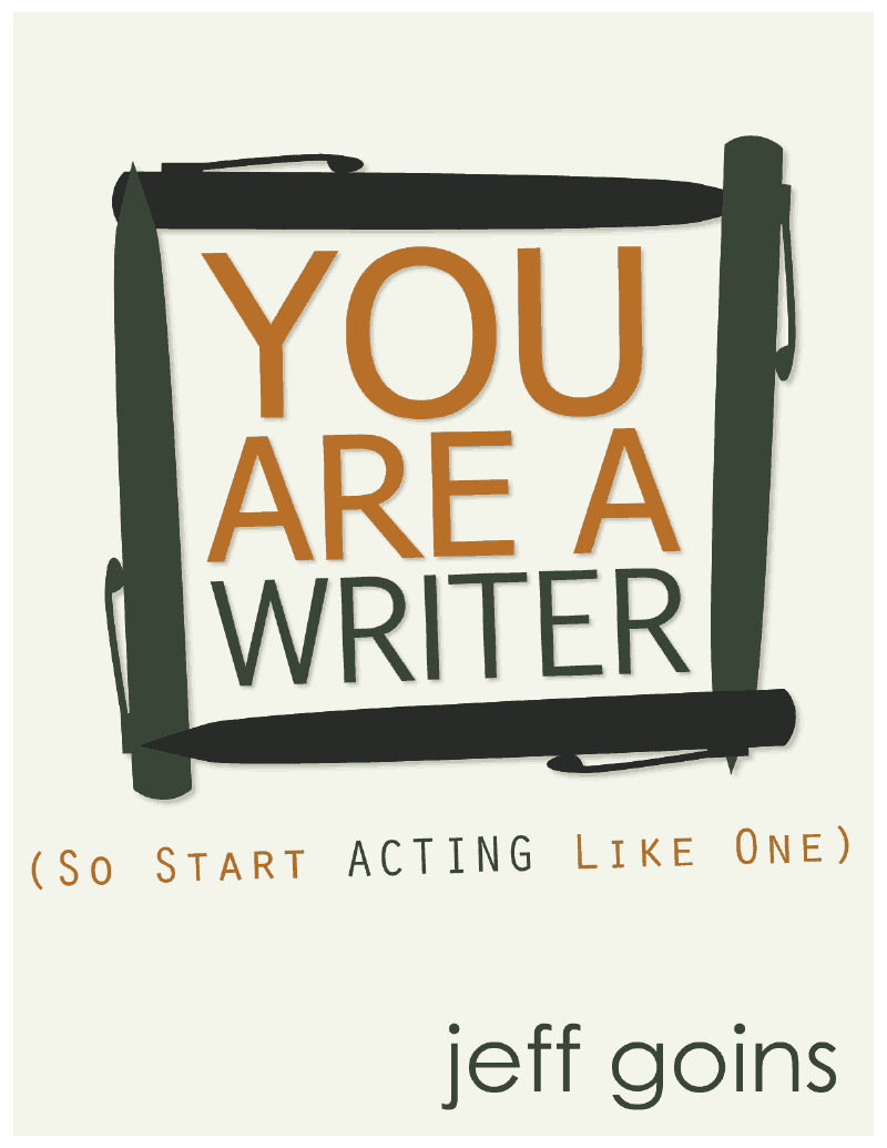 Book Review: You Are A Writer by Jeff Goins