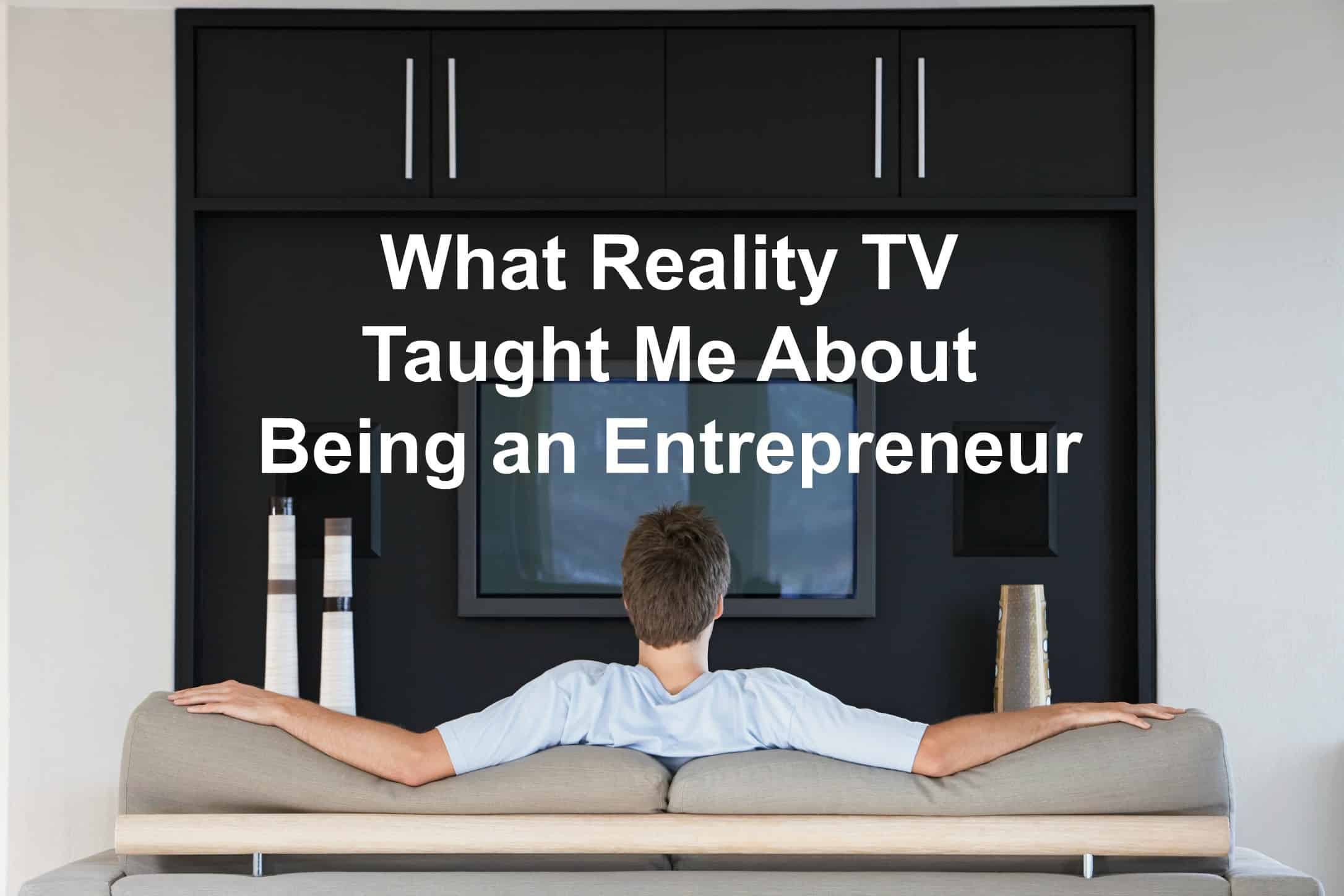 TV and entrepreneurship can go together