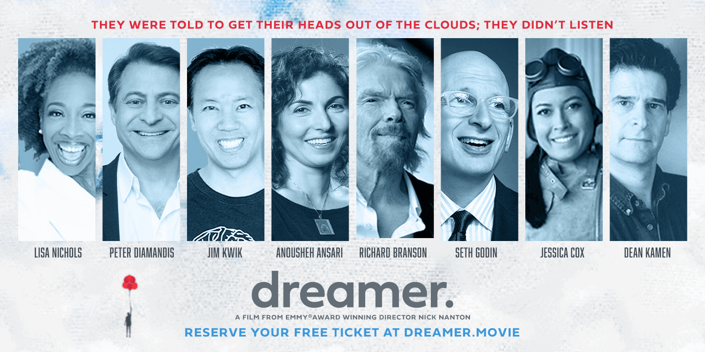 Movie poster for Dreamer the movie documentary