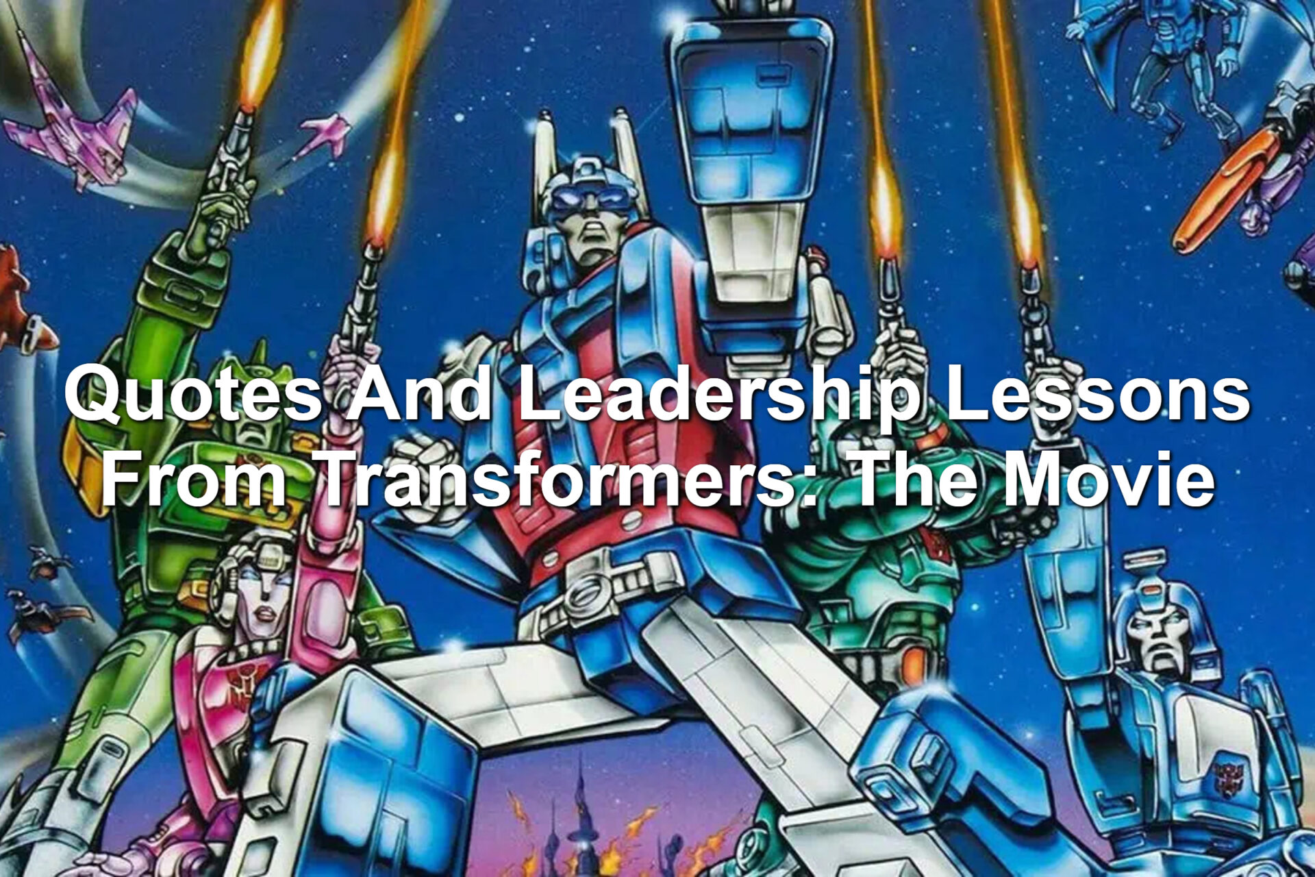 Colorful, giant robots fighting each other.