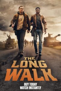 Movie poster for The Long Walk movie